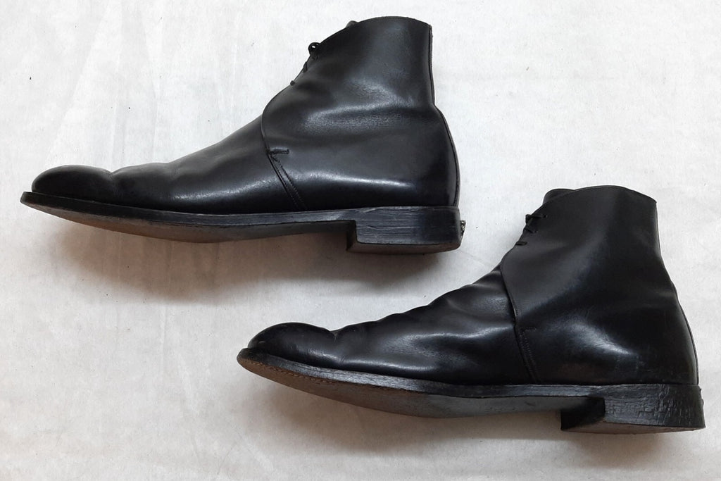 Vintage George Boots British Army 1960s Pattern With Spur Box Housing UK 14L