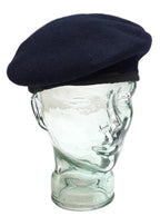 Herbert Johnson Beret Officer's Uniform Dress Blue Petersham Trim Size 58cm