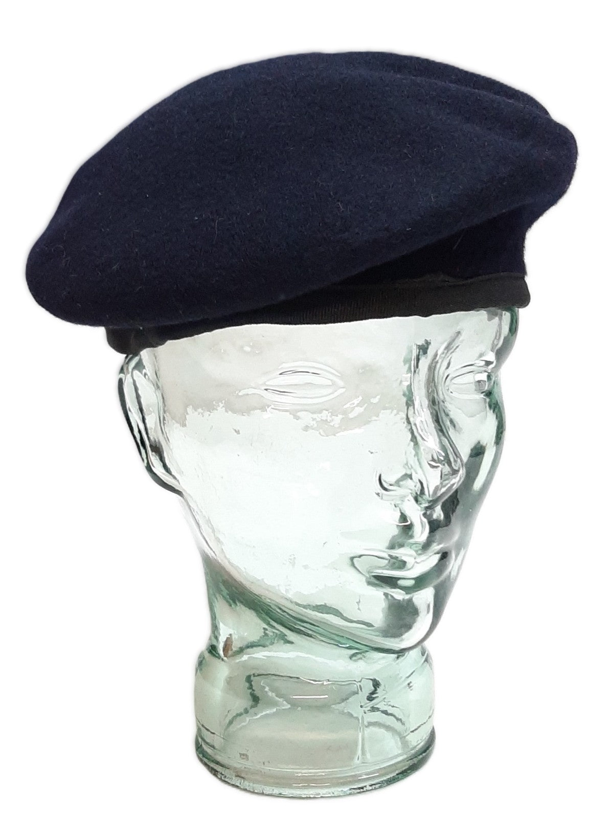 Herbert Johnson Beret Officer's Uniform Dress Blue Petersham Trim Size 58cm