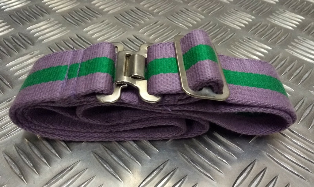 Canvas Festival Webbing Belt & Metal Buckle Fully Adjustable 1 Size Fits All