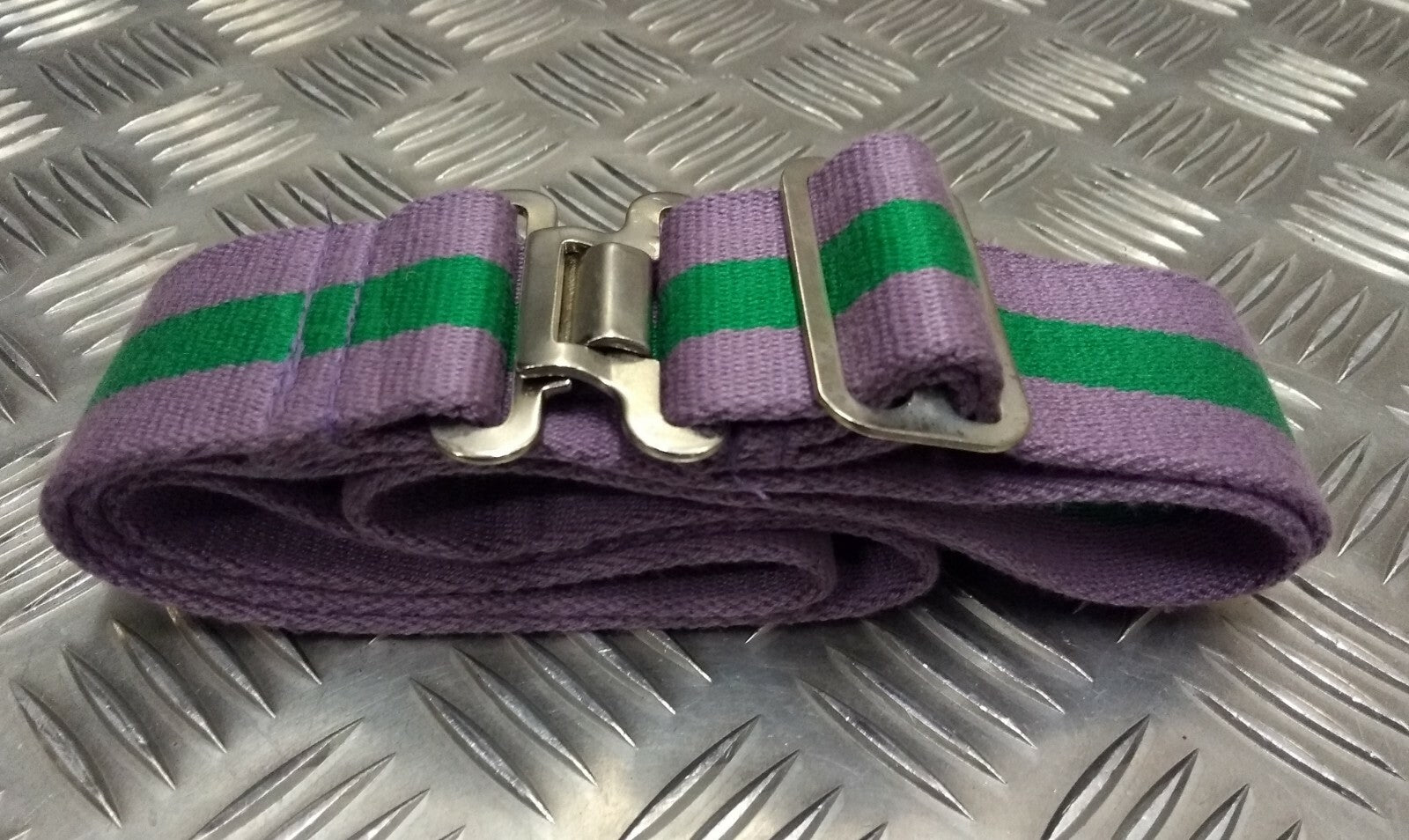 Canvas Festival Webbing Belt & Metal Buckle Fully Adjustable 1 Size Fits All