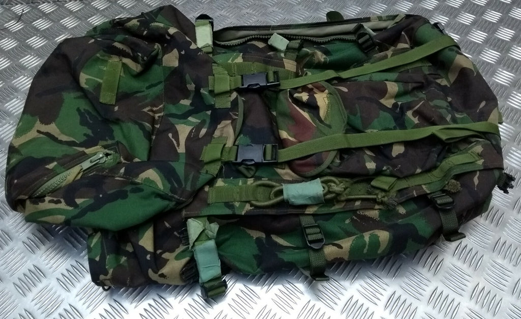 DPM Woodland Bergen Rucksack Old Pattern British Army Long Back IRR INF Frame