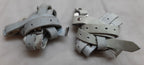Crampon Boot Spikes British Tri Service Chrome Leather Straps One Size