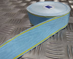 Vintage 38mm, 1.5" Wide Striped Grosgrain Ribbon Made by Toye, Kenning & Spencer