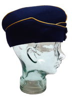 Staff Side Cap British Forage Hat With Buttons and Badge Size 55cm