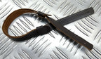 Genuine Issue Dark Brown Leather SD Dress Hat Chin Strap CS17- NEW