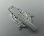 Hat Badge RHA Mil-Spec Honi Soit Qui Mal Y Pense Beret & Cap Insignia - NEW