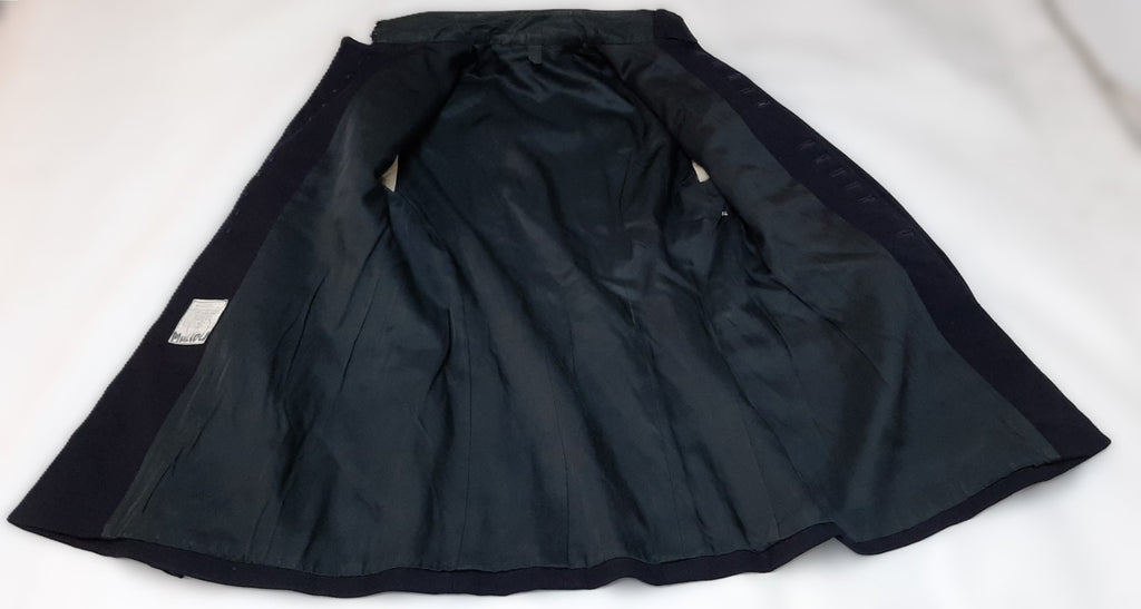 British Army Welsh Jacket Vintage No1 Blue Dress Coat No Rank