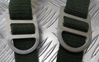 Vintage Green Web Yoke / Suspender / Brace Harness HDRG1