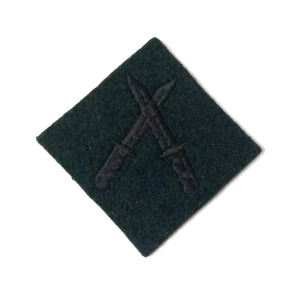 Genuine British Army Soldier Skills / Qualification Badge SCBC Subdued X2