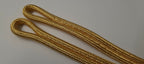 British Made Army Officers Issue Ceremonial 1 Ply Gold Shoulder Cords NEW