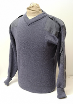 Wool Utility Jumper Sweater V-Neck Chest 106cm RAF Royal Air Force