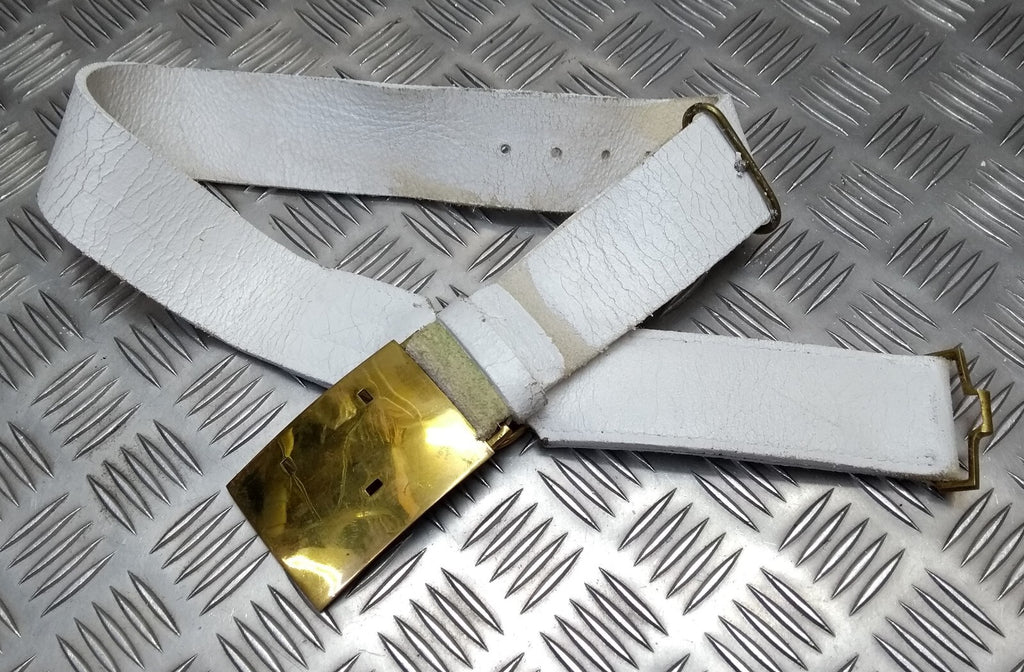 No11 HCav Belt Buff Leather With Brass Buckle No British Issue