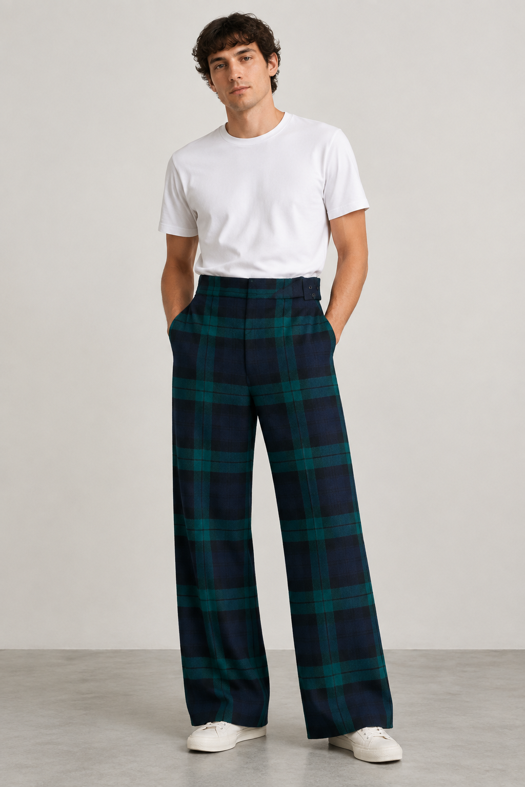 RRS Army Trews British Royal Regiment of Scotland Tartan Uniform Trousers