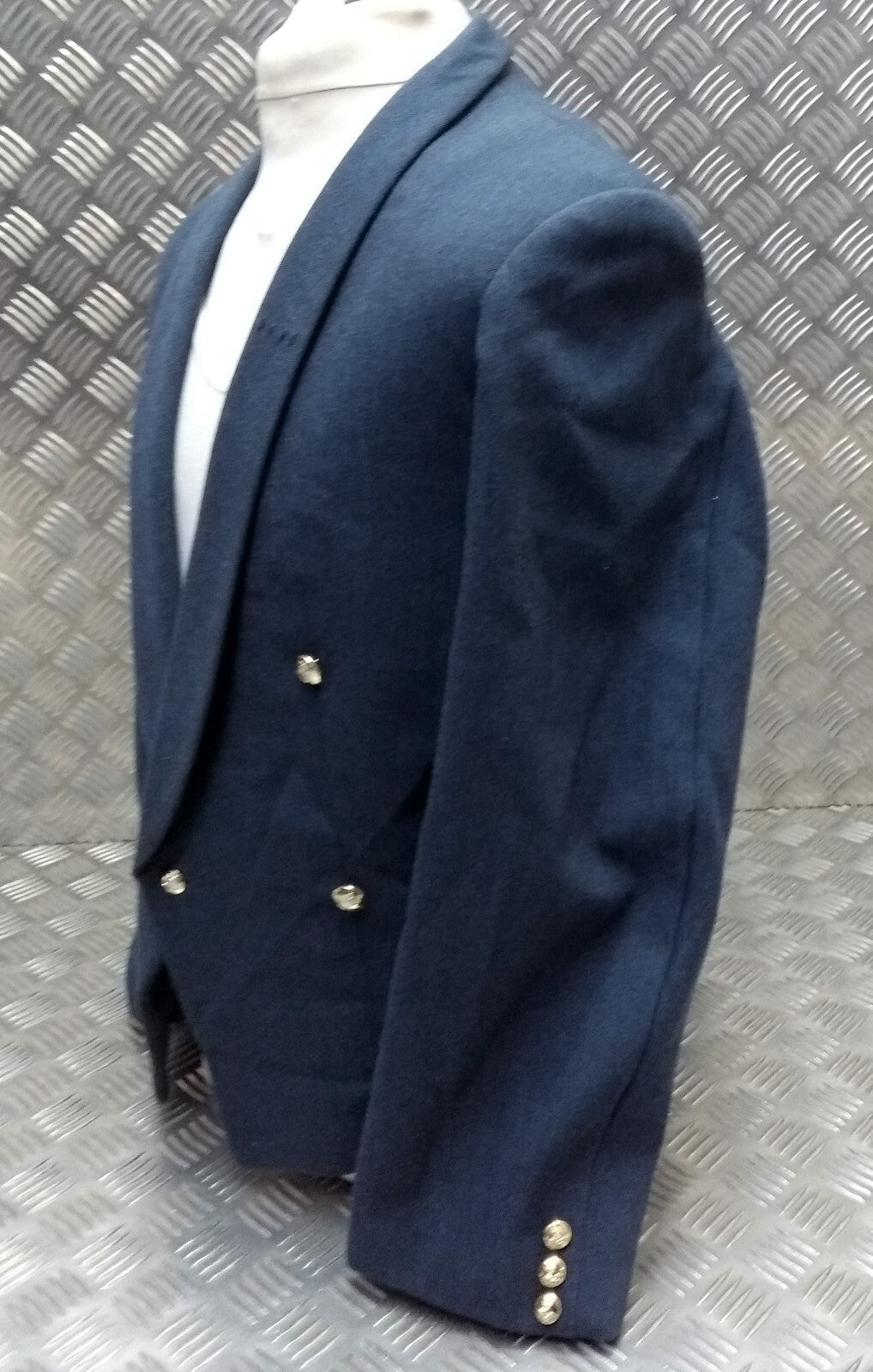 RAF Royal Air Force Vintage Mess Dress Jacket Old Pattern Airforce Blue Grey Colour