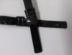 Chinstrap 3/8" Adjustable Patent Leather Chin Strap For Service & Dress Hats