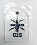 Royal Navy Warfare CIS Able Rate Blue on White Qualification Patch
