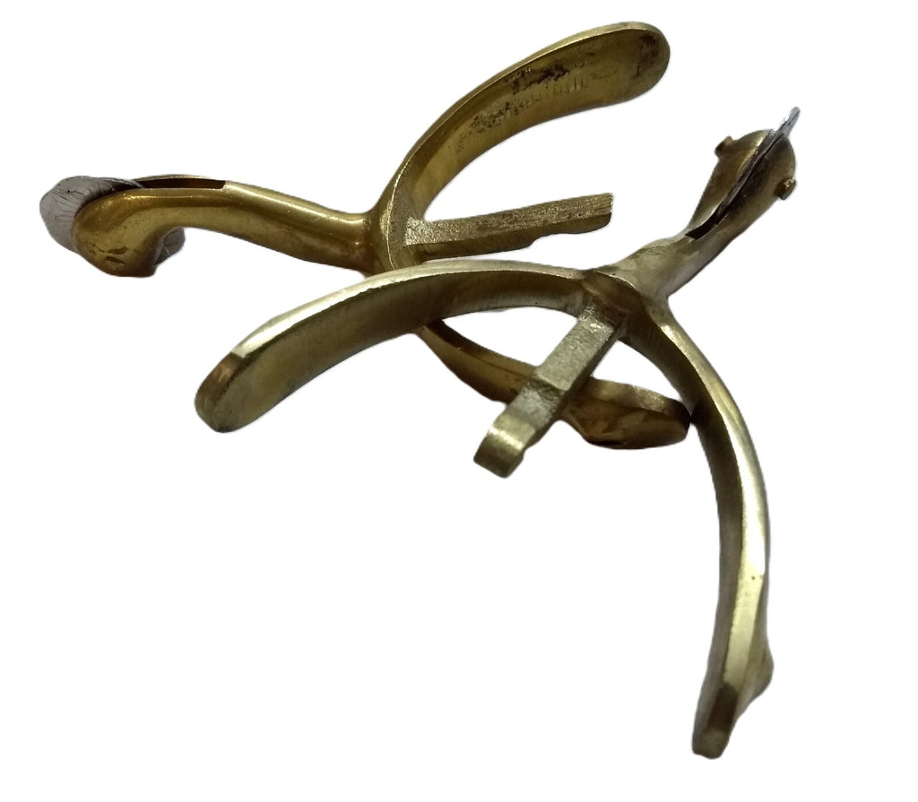 Swan Neck Spurs Short British Army / Officers & Soldiers Parade Boots
