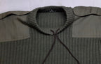 Army Commando Jumper British Forces Ribbed Olive Green Pullover No Insignia XL