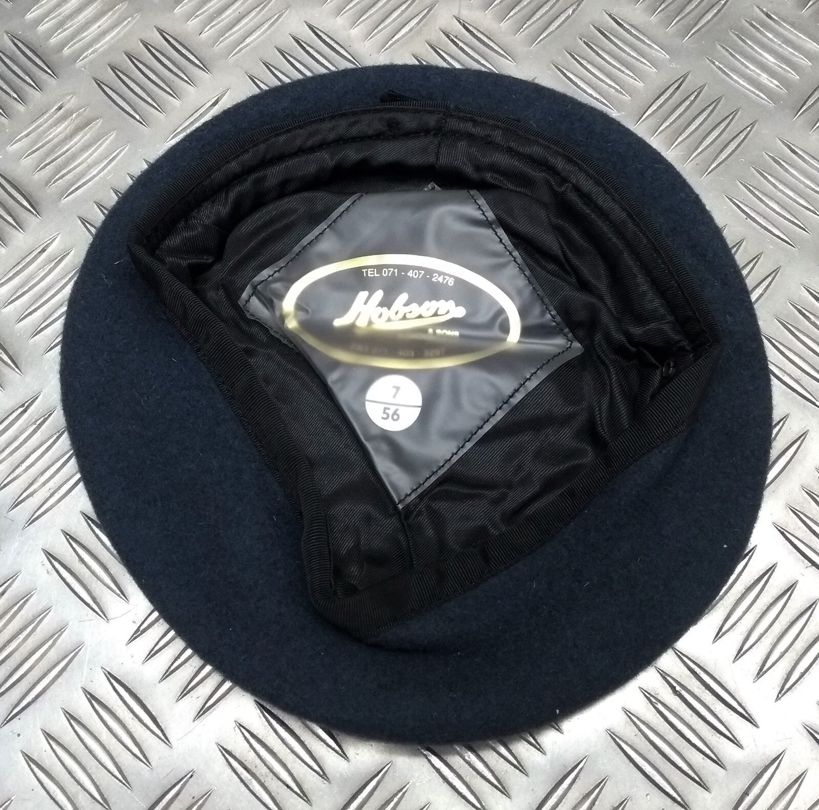RAF Royal Air Force Blue Beret Genuine Hobson London Manufactures Sample 7 56cm
