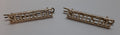RSDG Title Badges British Royal Scots Dragoon Guards Old Pattern Shoulder Badges