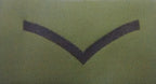 Rank Badges Army Green / Desert OD / DS Subdued Assorted Ranks 1 Pair