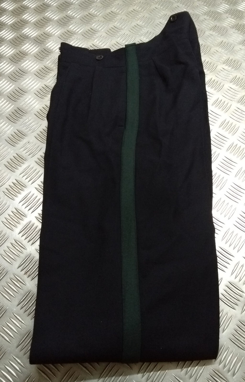 No1 Dress Trousers British Army Light Infantry / Rifles Green Stripe Asst Sizes