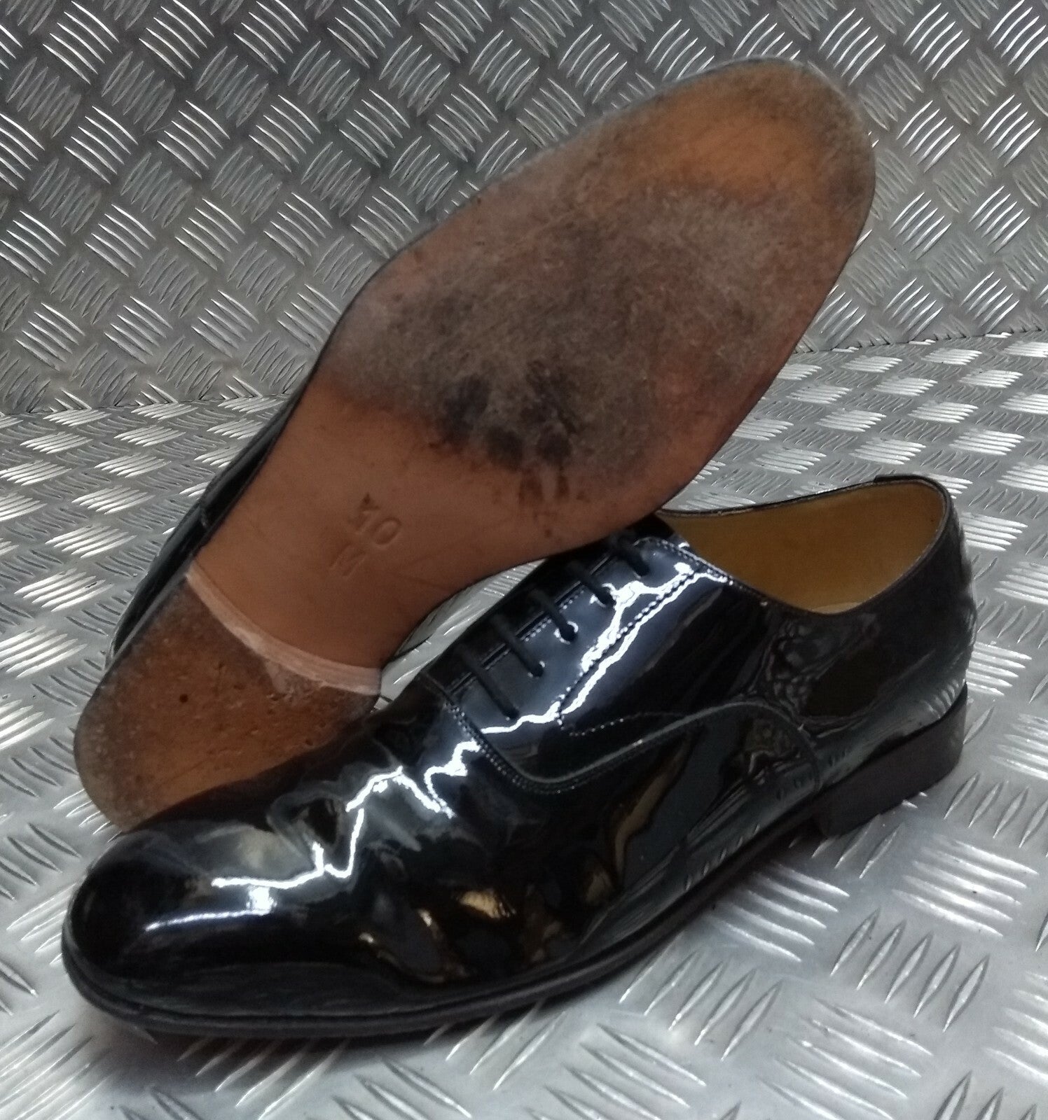 Patent Leather Shoes British Service Dress All Sizes