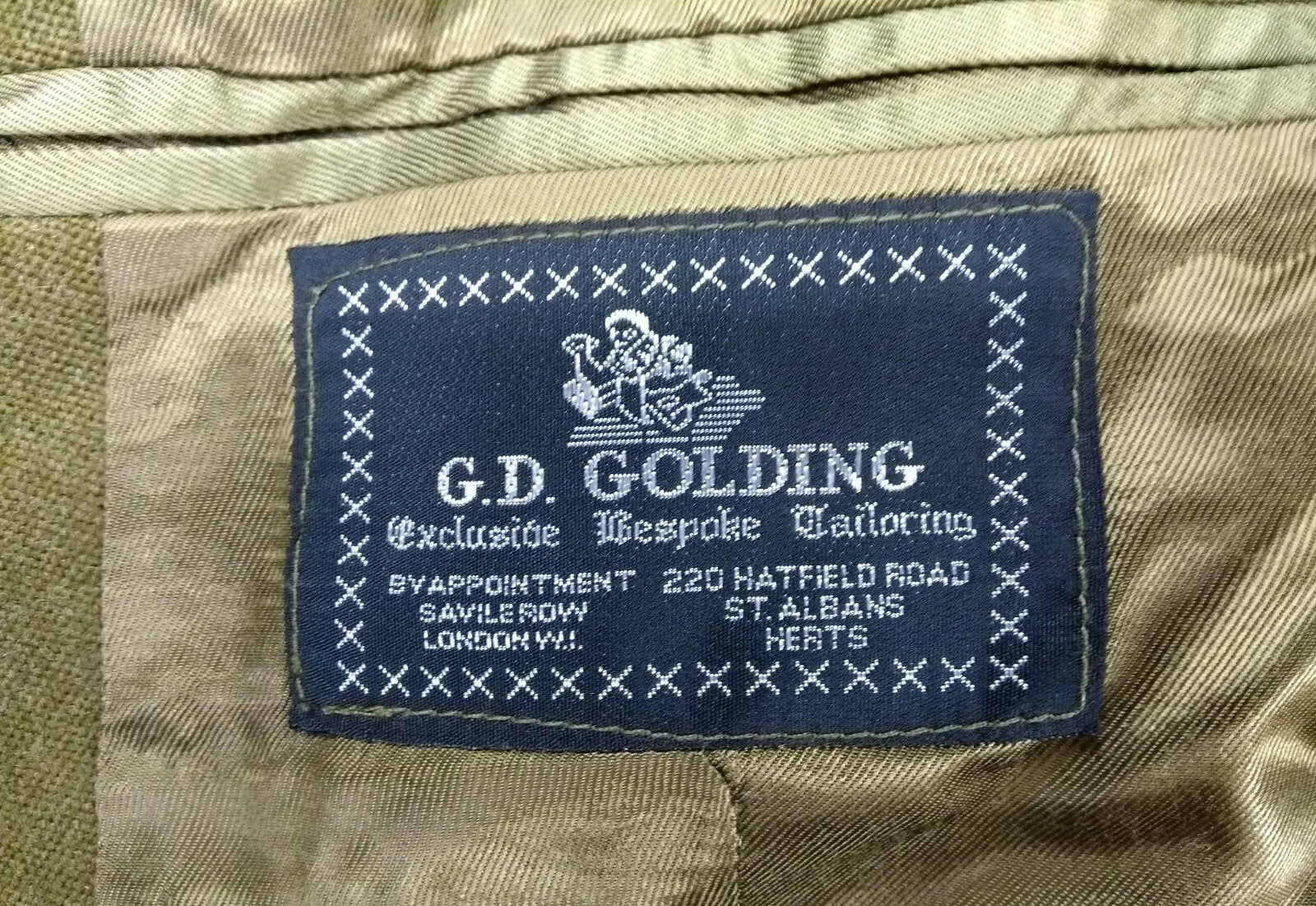 Dress Jacket British Army No2 Issue Uniform Jacket GD Golding No Buttons