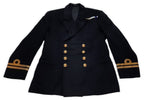 Lt Jacket British Naval 60s Pattern Queens Crown Ofc Navy Dress RN