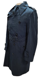 RAF Royal Air Force Raincoat Vintage OFC Double Breasted With Belt