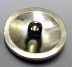 British Made Flat Blazer Chrome Colour Buttons with Oman Sheathed Khanjar Symbol