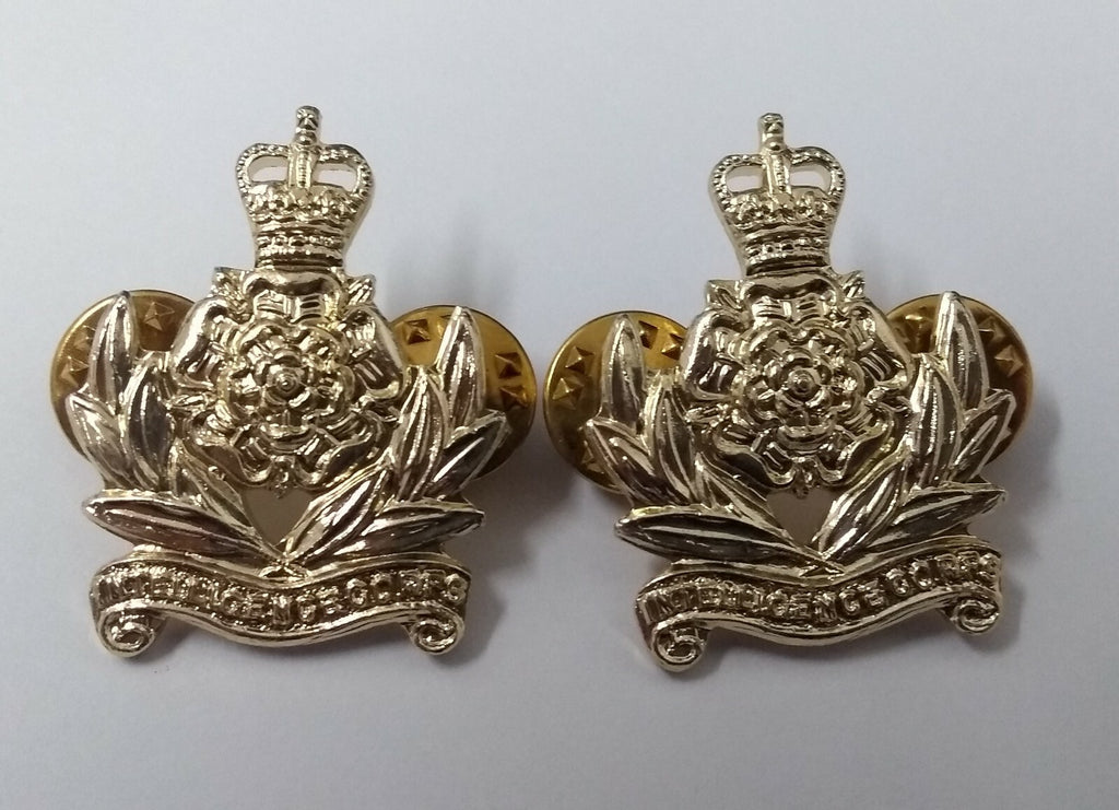 Intelligence Corps Collar Dogs Snap Pin New T1