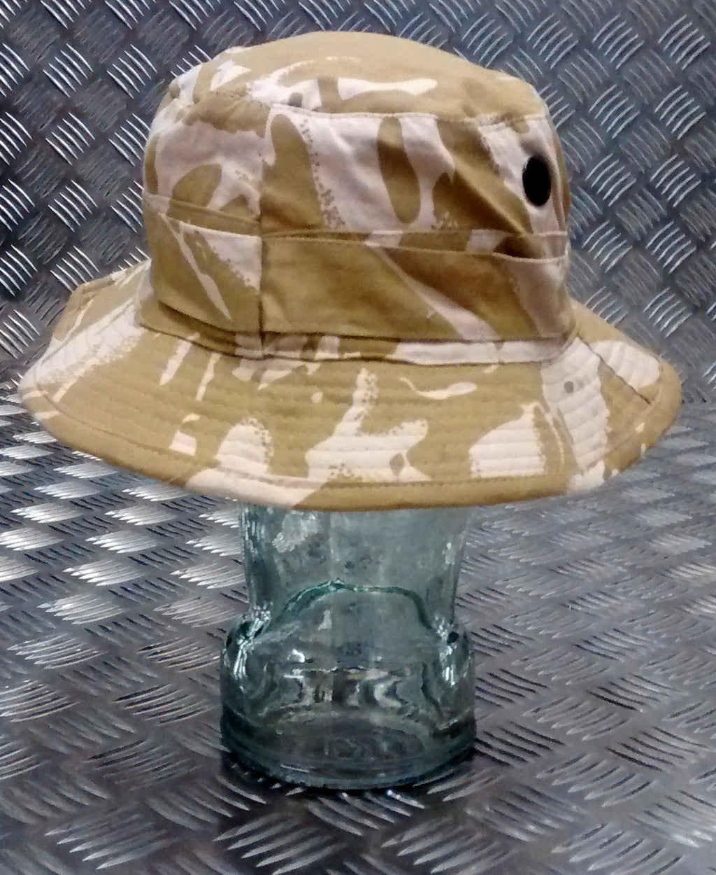 Military Style Special Forces Boonie Hat / Bush Hat Short Brim Desert Camo NEW