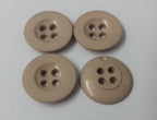 Genuine British Army Issue 4 Hole Standard Service Fawn Buttons X8 ASBT240
