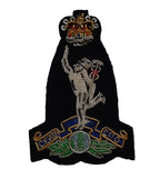 Signals Cap Badge British Army Wire Braided R Signals Insignia "Jimmy" Patch