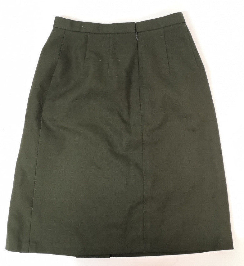 British Army Old Pattern Green Barrack Skirt Woman's Service Dress