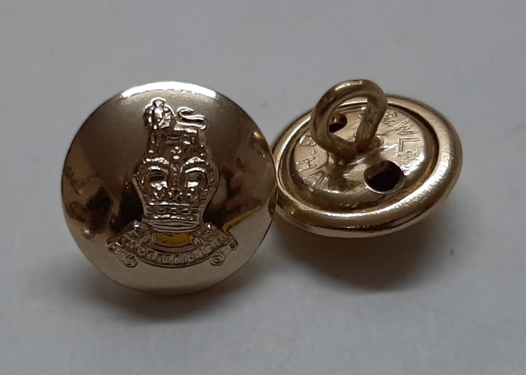 RAPC Small Buttons British Dress For Hats/Caps 22L NEW