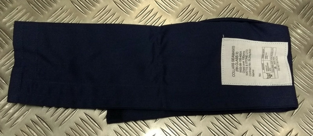 British Royal Navy RN Class 2 CII Collar "Square Rig Collar" Used