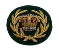 Mess Kit Badge RQMS Green British Hand Embroidered Insignia Arm Patch