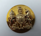 Genuine British Royal Marines RM Issue Coat of Arms WO1 Wrist Strap Badge - NEW