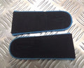British Army No1 Dress Jacket Shoulder Straps Light Blue Pipe Used