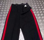British Army No1 Issue Dress Mans Cadets Trouser 1" Red Stripe Waist 30" Leg 31"
