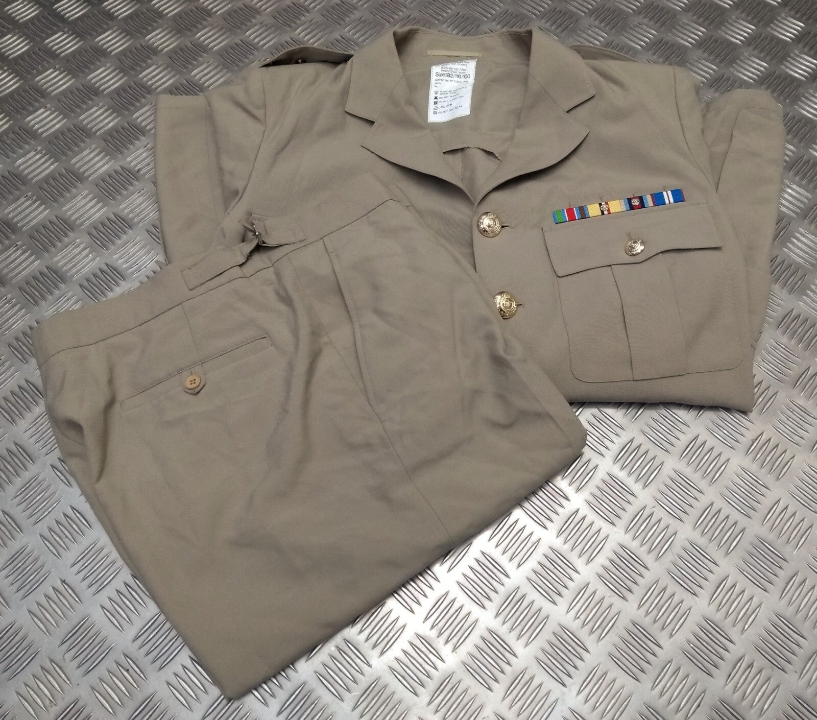 Lieutenant Colonel Suit British Army No4 Royal Engineers Issue Lt Col Rank 116cm