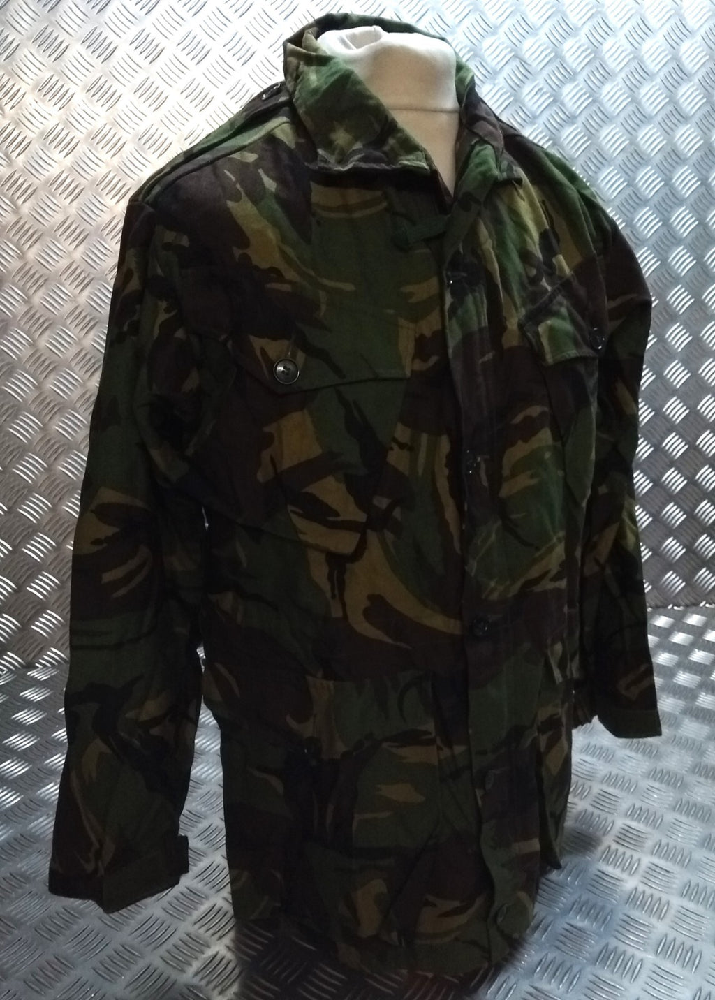 DPM Combat Jacket 1980s Pattern British Army Camo Smock Old Camouflage Design