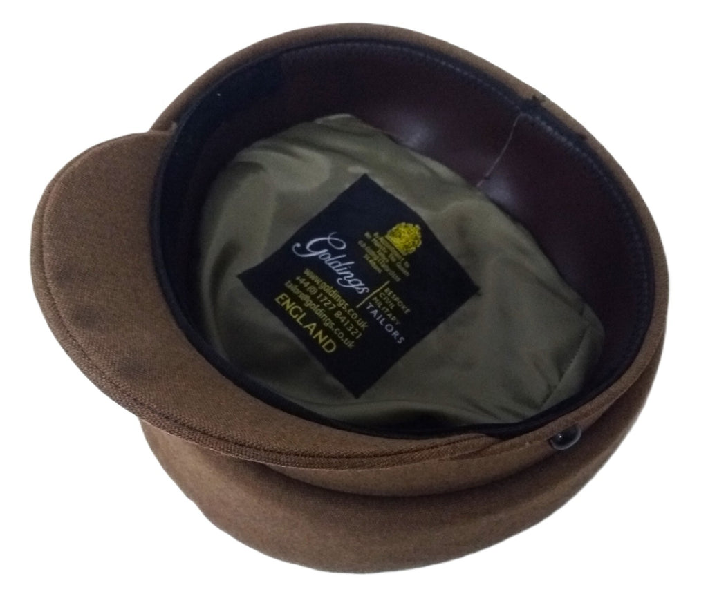 No2 Officer Hat British Army Female Regimental Dress Cap No insignia Golding