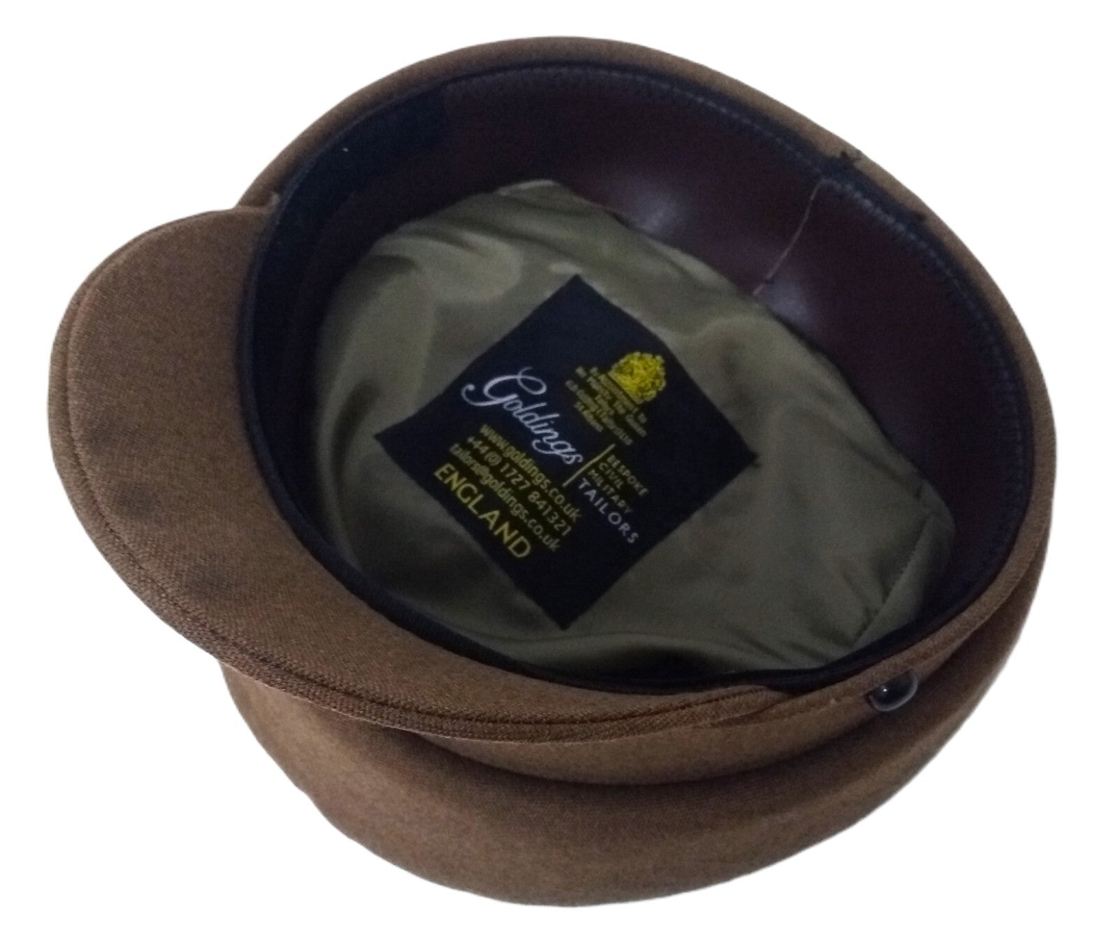 No2 Officer Hat British Army Female Regimental Dress Cap No insignia Golding