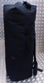 US Style Kitbag Kit Bag Duffle Shoulder Bag Ruck Sack Stealth Black- NEW