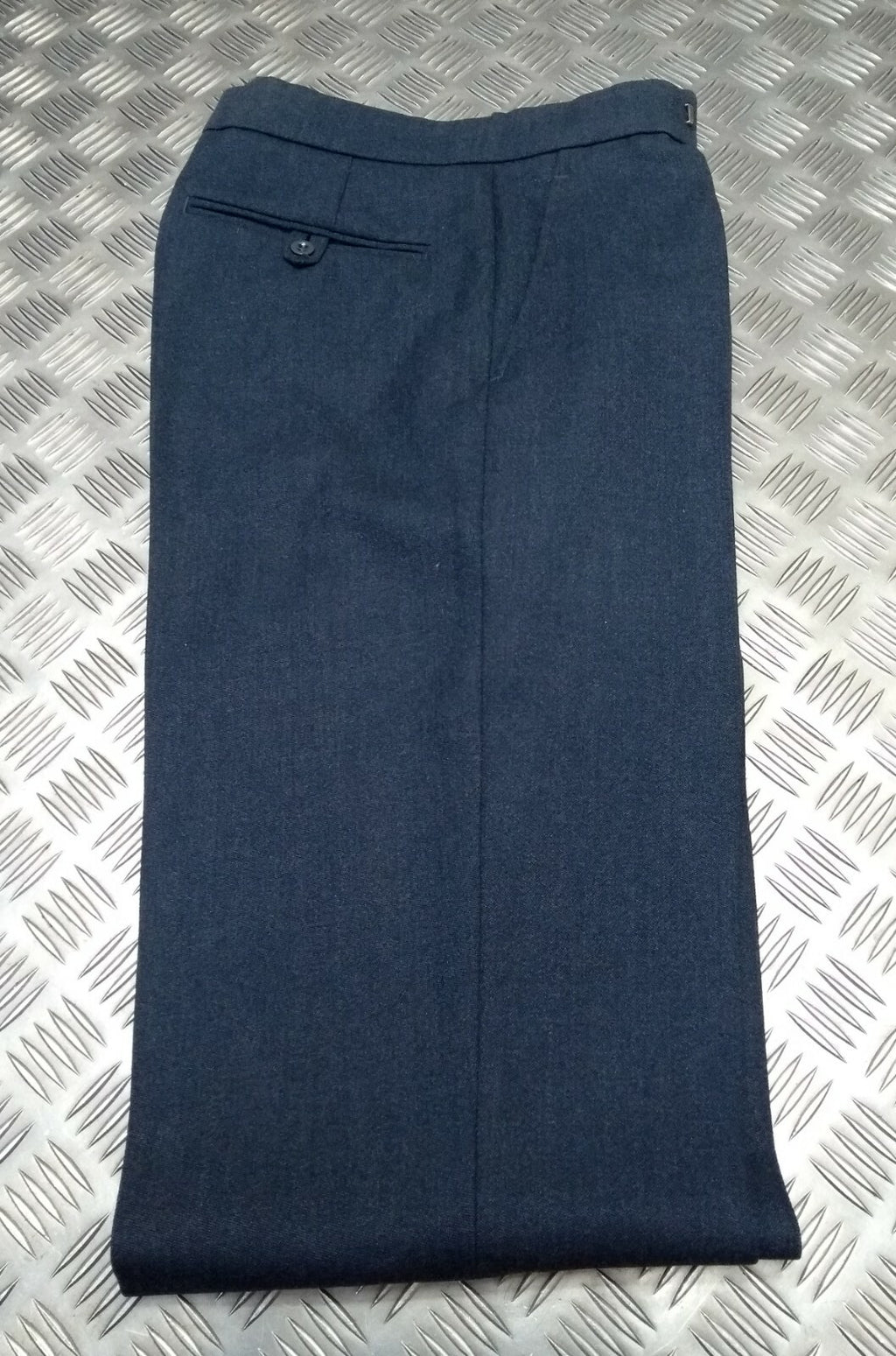 Trousers No1 RAF Royal Air Force Blue Grey Older Type Waist 76cm NEW