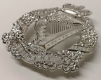 Royal Irish Regiment Officers' Queen's Crown Cross Belt Regimental Breast Badge